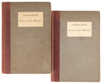 Autobiography of Isaac Jones Wistar