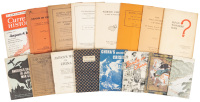 Collection of booklets, pamphlets and periodicals relating to the conflict between China and Japan in the 1930s