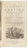 An Account of Corsica, The Journal of a Tour to that Island and Memoirs of Pascal Paoli