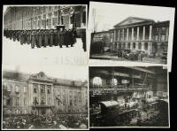 Lot of 8 photographs of St. Petersburg from the Soviet Archive of Movies and Photo Document
