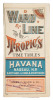 Ward Line to the Tropics. Time Tables. Havana, Nassau, N.P., Santiago de Cuba & Cienfuegos - 2