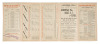 Ward Line to the Tropics. Time Tables. Havana, Nassau, N.P., Santiago de Cuba & Cienfuegos - 5