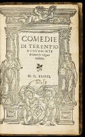Comedie di Terentio nuovamente di Latino in volgare tradotte