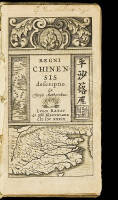 Regni Chinensis descriptio. Ex Variis Authoribus