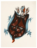 G&eacute;ographie Animale. Dix-huit Lithographies Originales avec Textes In&eacute;dits de Jean Lur&ccedil;at - facsimile edition