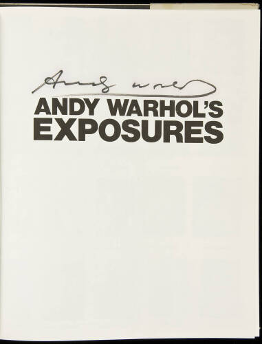 Andy Warhol's Exposures