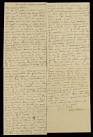Autograph Letter Signed by botanist Walter H. Evans, to his wife Bessie, describing his adventures in Alaska