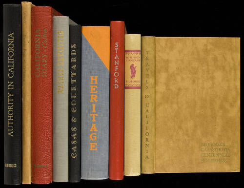 Nine volumes of Western Americana published by Biobooks