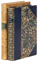 Two Finely bound volumes on Hester Thrale Piozzi
