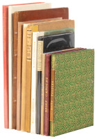 Eleven volumes from the Golden Cockerel Press