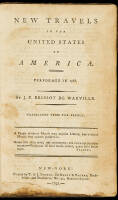 New Travels in the United States of America. Performed in 1788