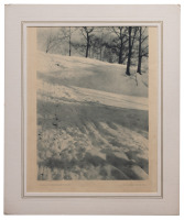 Snow&mdash;Foreground Study - photogravure from The Photographic Times