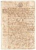 Manuscript record of the interrogation of passengers from the French frigate &ldquo;Emmanuelle&rdquo; about deaths which occurred during its voyage from Macao to Havana, Cuba