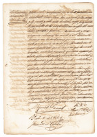 Manuscript legal depositions from an investigation into shipboard deaths of Chinese laborers bound for Cuba