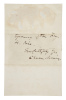 Letter by Senator Sumner recalling Wisconsin's stand against the Fugitive Slave Act - 2