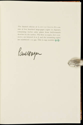 Lamy of Santa Fe, His Life and Times