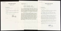 Two Typed Letters Signed by Robert F. Kennedy