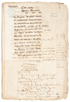 File of original documents relating to the sighting and pursuit by a British frigate of a Cuban steamship carrying African slaves - with an encrypted message from the British government