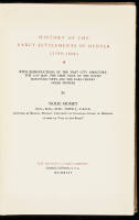 History of the Early Settlements of Denver (1599-1860). With Reproductions of the First City Directory, the 1859 Map, the First Issue of the Rocky Mountain News and the Rare Cherry Creek Pioneer