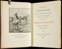 A Descriptive & Priced Catalogue of Books, Pamphlets, and Maps Relating Directly or Indirectly to the History, Literature, and Printing of California and the Far West, Formerly the Collection of Thomas Wayne Norris, Livermore, Calif.