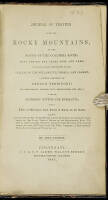 Journal of Travels Over the Rocky Mountains, to the Mouth of the Columbia River; made during the Years 1845 and 1846: Containing Minute Descriptions of the Valleys of the Willamette, Umpqua, and Clamet; a General Description of the Oregon Territory; Its I
