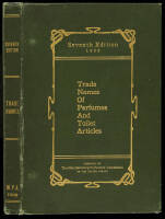 Trade Names of Perfumes and Toilet Articles