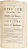Bound volume of twenty-five publications on "The Popish Plot" 1678-1681 - 9