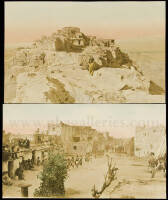 Two original albumen photographs of Hopi Indians