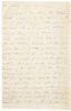 Autograph Letter from Charlotte Bront&euml; to William S. Williams, one of her editors at the publishing house of Smith, Elder, and Co., regarding a portrait she sat for, and ruminations at a time of change and challenge - 3