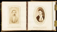 Two albums with approximately 75 carte-de-visite photographs, most by San Francisco photographers.