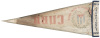 Cuban pennant from the 1953 XIV World Amateur Baseball Championship, signed by many players on the team - 2