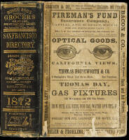 The San Francisco Directory for the Year Commencing March, 1872: Embracing a General Directory of Residents and a Business Directory