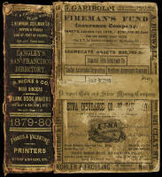 The San Francisco Directory for the Year Commencing April, 1879: Embracing a General Directory of Residents and a Business Directory