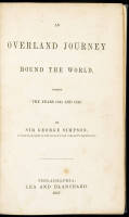 An Overland Journey Round the World During the Years 1841 and 1842