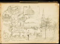 Sketch Book of Wanderings - personal sketch book of views of North America