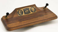 80th Anniversary The Pony Express 1940 - wooden desk set