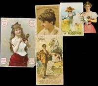 Five Turn-of-the-Century trade cards