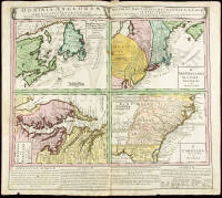 Dominia Anglorum in America Septentrionali/ Sie Gros-Brittanische Colonie L&aelig;nder in Nord-America...