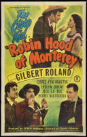 One sheet movie poster for Robin Hood of Monterey