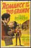 One sheet movie poster for Romance of the Rio Grande