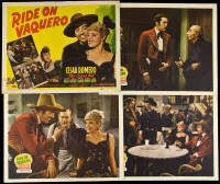 Set of Lobby Cards from Ride on Vaquero