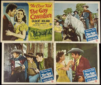 Set of Lobby Cards from The Gay Cavalier