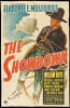 One sheet movie poster for The Showdown