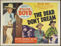 Half-sheet movie poster for The Dead Don't Dream