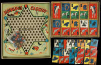 Hopalong Cassidy Dominoes and Chinese Checkers