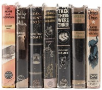 Shelf of mysteries by Norbert Davis, Geoffrey Homes and Raoul Whitfield