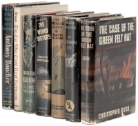 Shelf of Mysteries with Authors A-B
