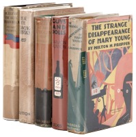 Shelf of Mysteries with Authors P-R