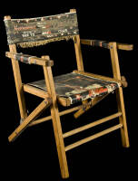 Pair of Hopalong Cassidy folding "T-V Chairs"