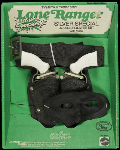 Lone Ranger Silver Special Double Holster Set